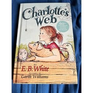 Charlotte's Web E.B. White Hardcover HarperCollins Classic Children's Novel Gart